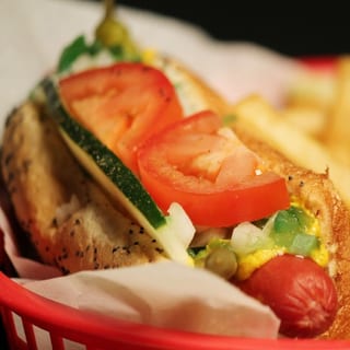 Chicago Dog Sandwich
