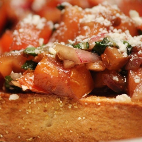 Bruschetta.